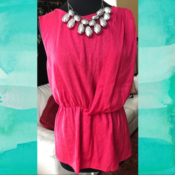 Mossimo Supply Co. Tops - MOSSIMO Blouse - Pink/Magenta NWT